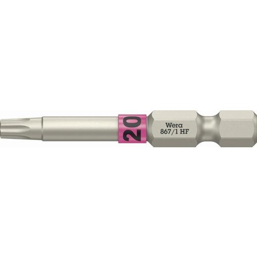 Bit 867 TORX® HF 1/4 Zoll TX 20 L.50mm m.Farbleitsystem WERA