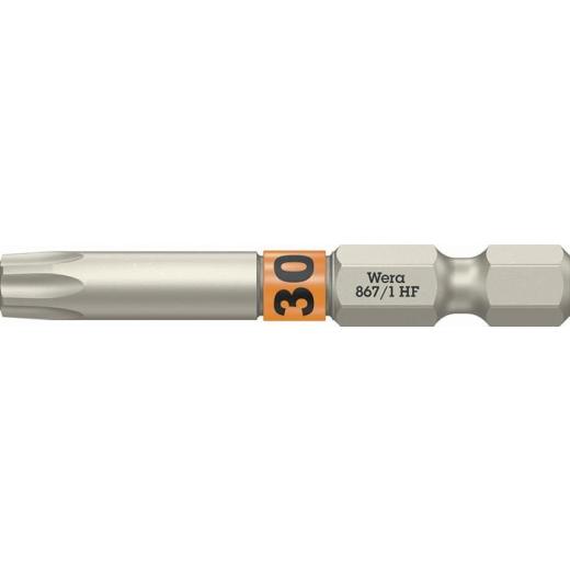 Bit 867 TORX® HF 1/4 Zoll TX 30 L.50mm m.Farbleitsystem WERA