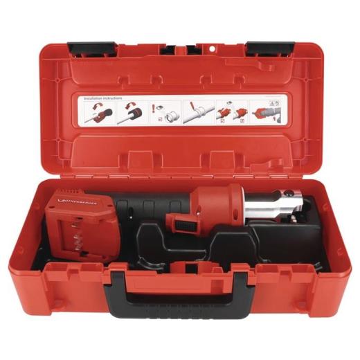 Akkupressmaschine ROMAX NANO iJaw u.32 kN 0-108mm Grundgerät,Akku,Ladegerät