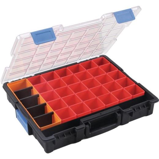 Sortimentskasten Euro Plus Pro B440xT355xH76mm 36 Fächer 4 Trennstege