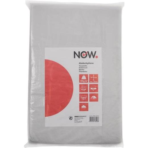 Allzweckplane B3000xL4000mm m.Aluminiumösen