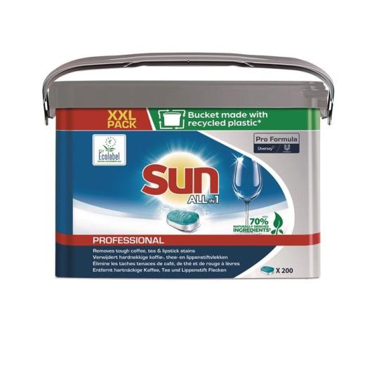 Geschirrreiniger-Tabs Prof.All in 1 200 Tabs Eimer SUN