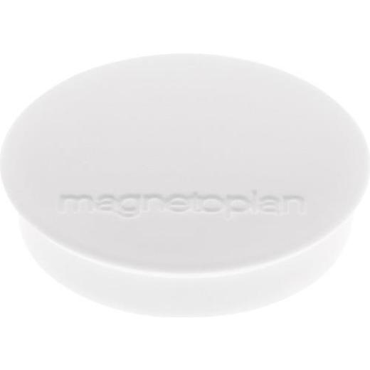 Magnet Basic D.30mm weiß MAGNETOPLAN | 10 Stück