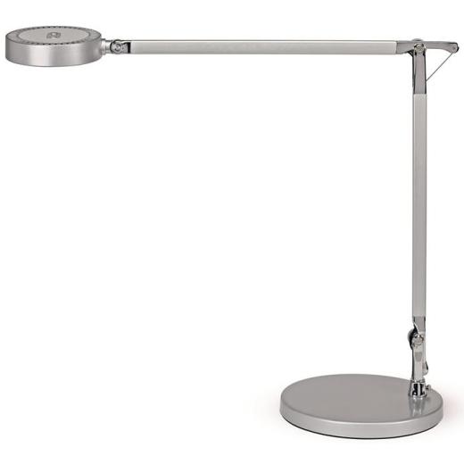 Schreibtischleuchte Alu.silber H.466mm Standfuß LED MAUL