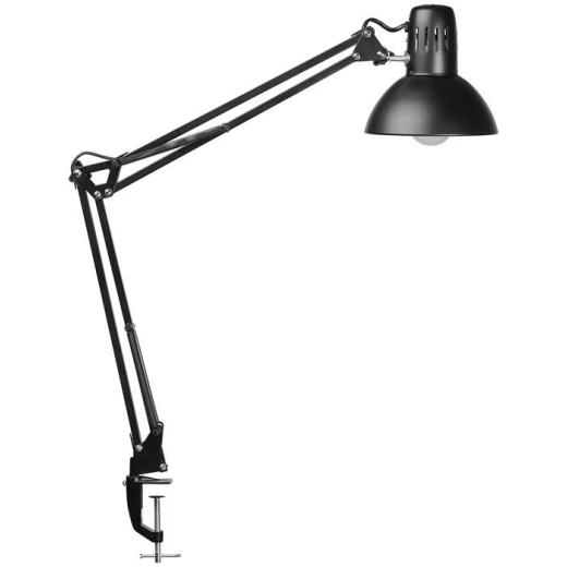 Schreibtischleuchte Metall schwarz H.44cm Klemmfuß LED MAUL