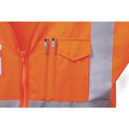 Warnweste EWALD Gr.XL orange EN ISO 20471 Kl.EN ISO 13688 SAFESTYLE