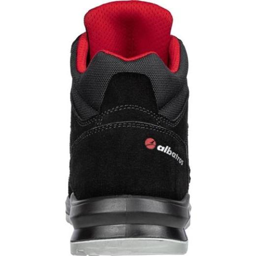 Sicherheitsstiefel CLIFTON MID Gr.46 schwarz/rot S3 SRC EN ISO 20345:2011