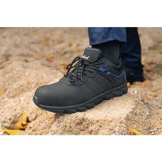 Sicherheitsschuh VEZZO Gr.40 schwarz/blau S3 SRC EN20345 Action-Nubukleder WICA