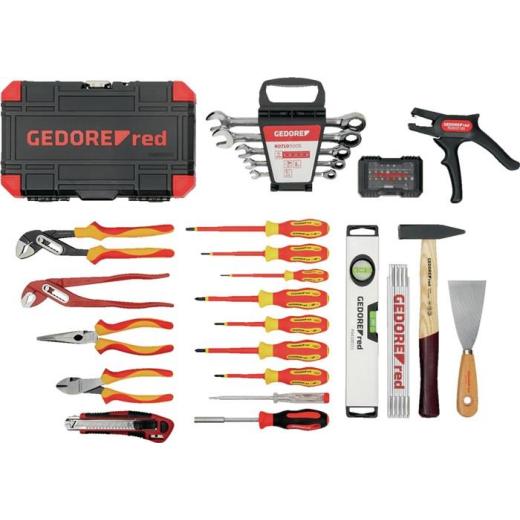 Werkzeugkoffer Elektriker-R21652089 88-tlg.GEDORE RED Werkzeugkoffer Elektriker-R21652089 88-tlg.GEDORE RED