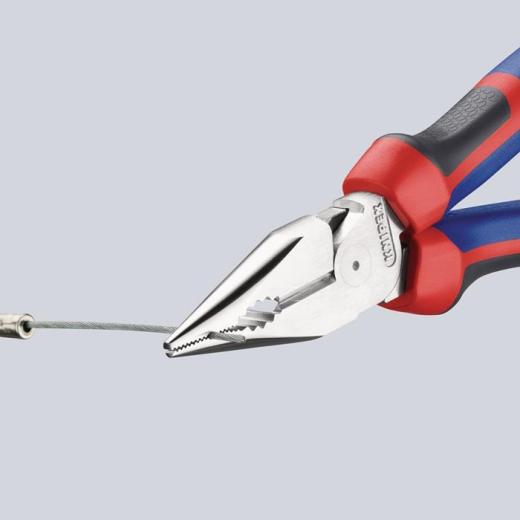 Spitzkombizange L.185mm pol.Comfort-Griff verchr.KNIPEX Spitzkombizange L.185mm pol.Comfort-Griff verchr.KNIPEX