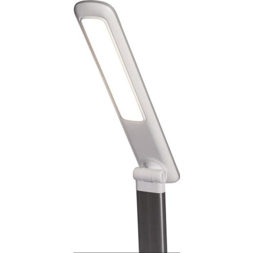 Schreibtischleuchte Alu./Ku.weiß H.425mm m.Standfuß LED MAUL