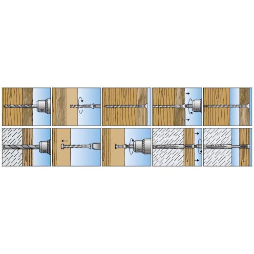 fischer Justierdübel S 10 J 75 S - 50 Stück