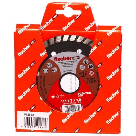 fischer Trennscheibe FCD-TES 115 x 1,9 x 22,23 DIA