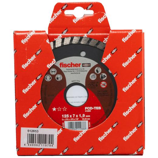 fischer Trennscheibe FCD-TES 125 x 1,9 x 22,23 DIA