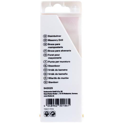 fischer - Steinbohrer D-S | Set 4-10 mm P (5 Stück)