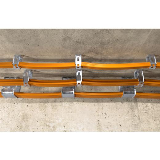 fischer - Sammelhalter Metall SHA M 15 | 50 Stück