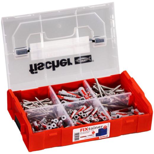 fischer FixTainer DuoPower und DuoSeal-Box mit Edelstahlschrauben (275 teilig)