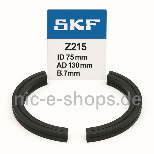 Gehäusedichtung Z215 ID 75mm AD 130mm B.7mm SKF