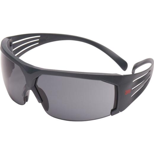 Schutzbrille SecureFit™-SF600 EN 166 Bügel grau,Scheibe grau PC 3M
