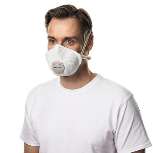 Atemschutzmaske Air Plus ProValve 340801 FFP3/V R D m.Ausatemventil MOLDEX | 5 Stück