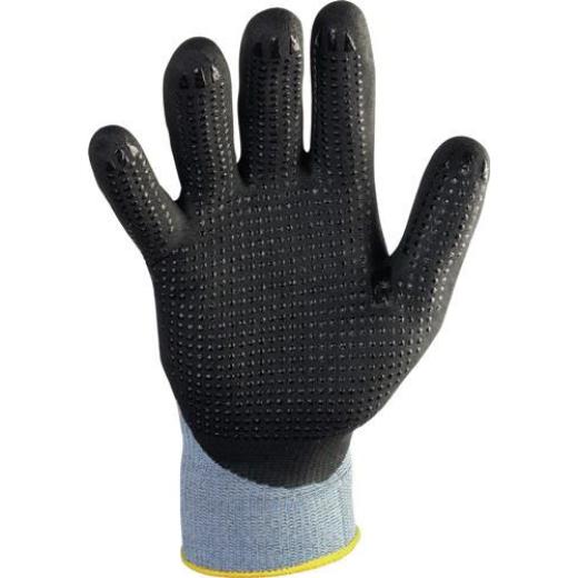 Handschuhe Flex N Gr.9 grau/schwarz EN 388 Kat.II PROMAT | 12 Stück