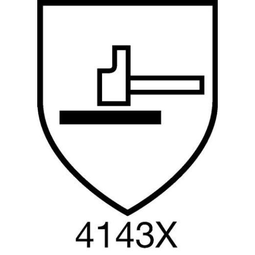 Handschuhe Weser Gr.10 blau EN 388 PSA II PROMAT | 12 Stück