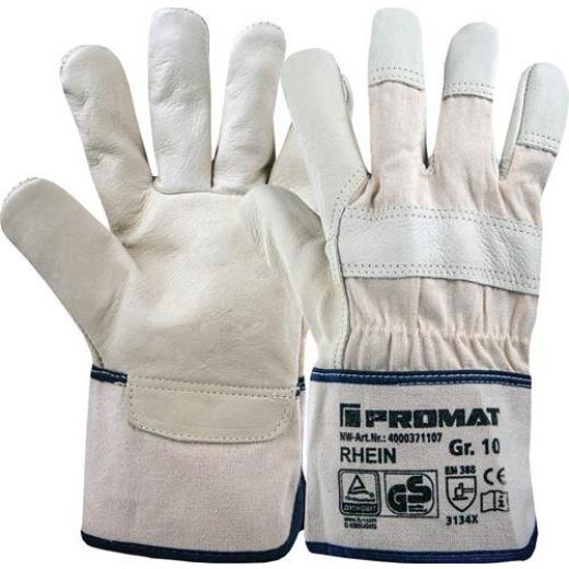 Handschuhe Top Rhein Gr.10 beige EN 388 PSA II PROMAT | 12 Stück