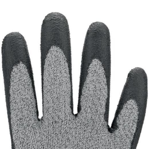 Schnittschutzhandschuhe Gr.8 graumeliert/schwarz EN 388 PSA II 10 PA ASATEX | 10 Stück