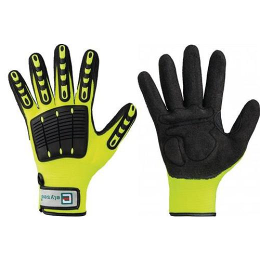 Handschuhe Resistant Gr.9 leuchtend gelb/schwarz EN 388 PSA II ELYSEE