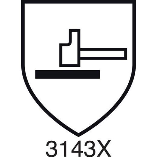 Schweißerhandschuhe Mühlheim II Super Gr.9 gelb EN 388/407/12477 6PA | 6 Stück
