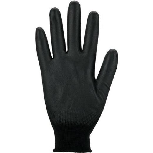 Handschuhe Gr.10 schwarz EN 388 PSA II Nyl.m.PU ASATEX | 12 Stück