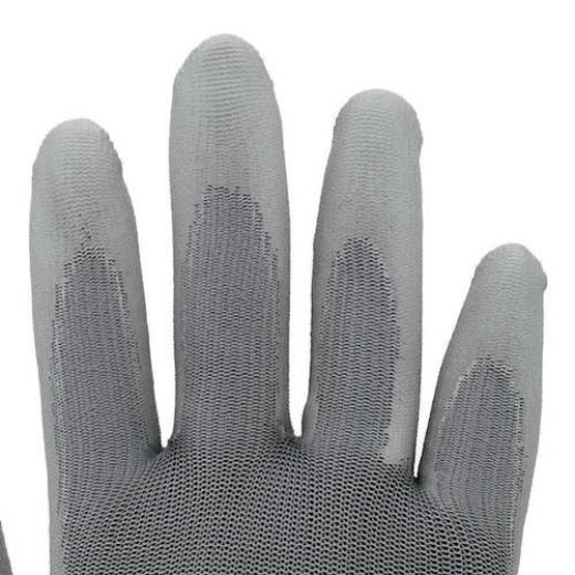 Handschuhe Gr.9 grau EN 388 PSA II Nyl.m.PU ASATEX | 12 Stück
