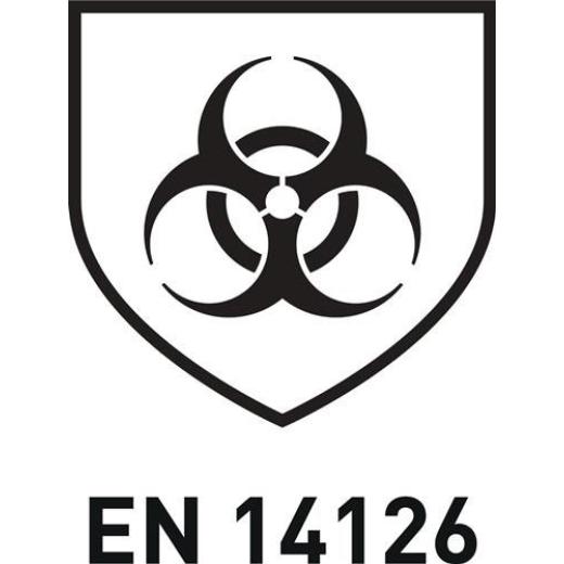 Chemiehandschuh Gr.10 schwarz EN 388,EN 374 PSA III ASATEX | 10 Stück