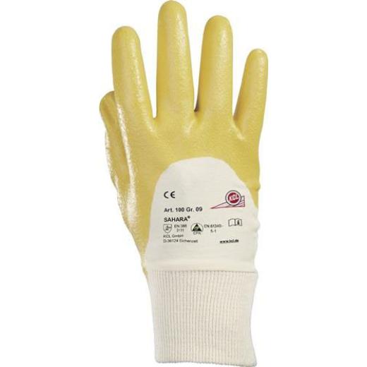 Handschuhe Sahara 100 Gr.10 gelb BW-Trikot m.Nitril EN 388 PSA II HONEYWELL | 10 Stück