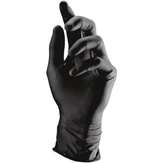 Einw.-Handsch.Semperguard Nitril Style Gr.M schwarz Nitril 100 St./Box
