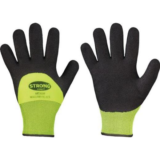 Kälteschutzhandschuhe Mallory/Black Gr.8 schwarz/gelb EN 388,EN 511 PSA II