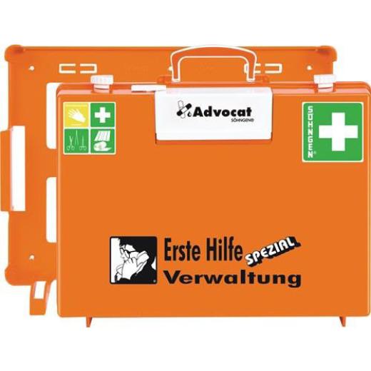 Erste Hilfe Koffer Advocat Verwaltung B400xH300xT150ca.mm orange SÖHNGEN