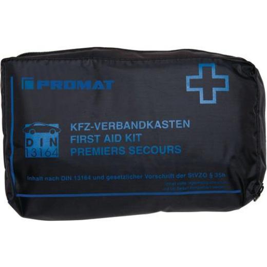 KFZ Verbandtasche ultraTRAFFIC BAG B150xH70xT240ca.mm schwarz PROMAT
