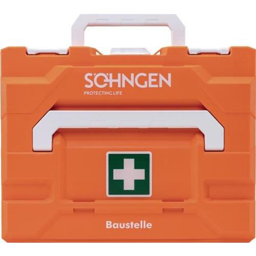 Erste Hilfe Koffer metaBOX 145M B226xH346xT145ca.mm orange SÖHNGEN