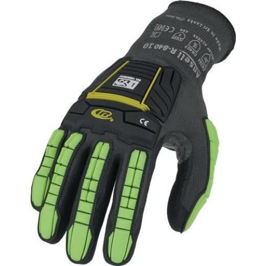 Handschuhe Ringers R840 Gr.10 schwarz/grün EN 388,EN ISO 21420:2020,EN 407 | 4 Stück