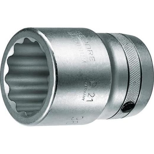 Steckschlüsseleinsatz D 21 1 Zoll 12-kant SW 75mm L.95mm GEDORE