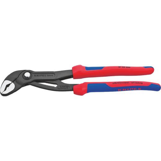 Wasserpumpenzange Cobra® L.300mm Spann-W.60mm pol.Mehrkomp.-Hülle KNIPEX