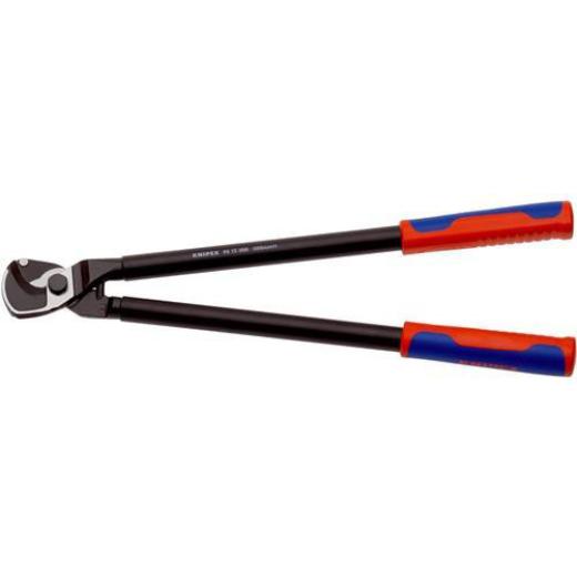 Kabelschere L.500mm Kopf brün.Mehrkomp.-Hüllen KNIPEX
