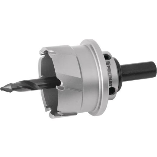 Lochsäge D.27mm Schnitt-T.20mm HM-bestückt m.Bohrer u.Feder TECWERK