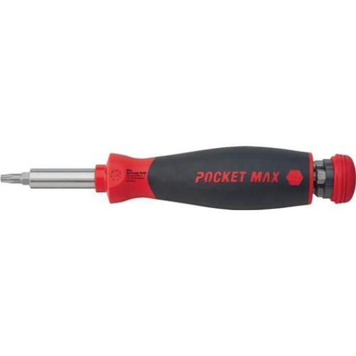 Magazinbithalter Bitmagazin PocketMax® mechanik 8-tlg.Schlitz/PH/PZD/TORX® WIHA