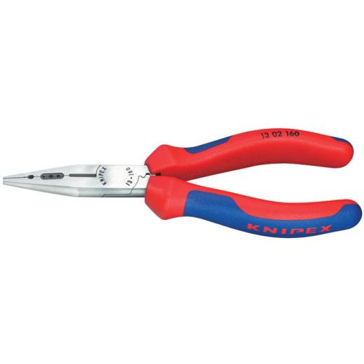 Verdrahtungszange L.160mm 0,5-0,75/1,5/2,5 mm² pol.Mehrkomp.-Hüllen KNIPEX