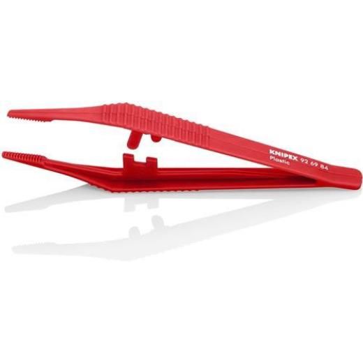 Kunststoffpinzette L.130mm ger.Spitzenbreite 3,5mm KNIPEX