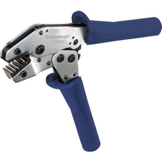 Aderendhülsencrimpzange Gesamt-L.205mm 0,5-6 (AWG 24-10)mm² Ku.-Hülle PROMAT