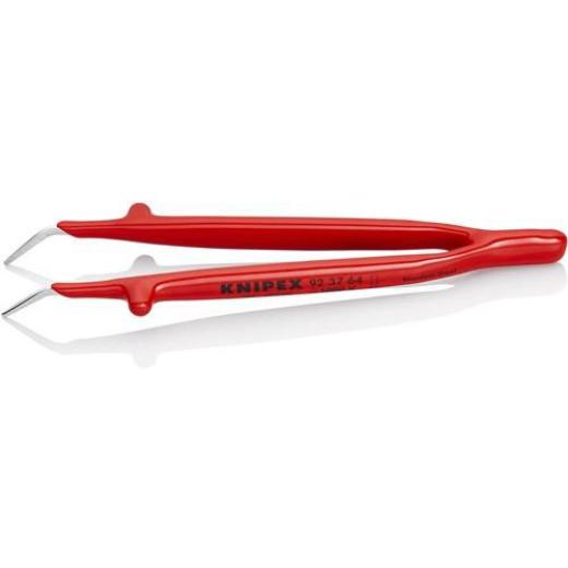 Präzisionspinzette L.150mm 45Grad gew.verchr.KNIPEX