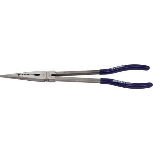 Montierzange L.280mm pol.Ku.-Überzug Spitze ger.PROMAT